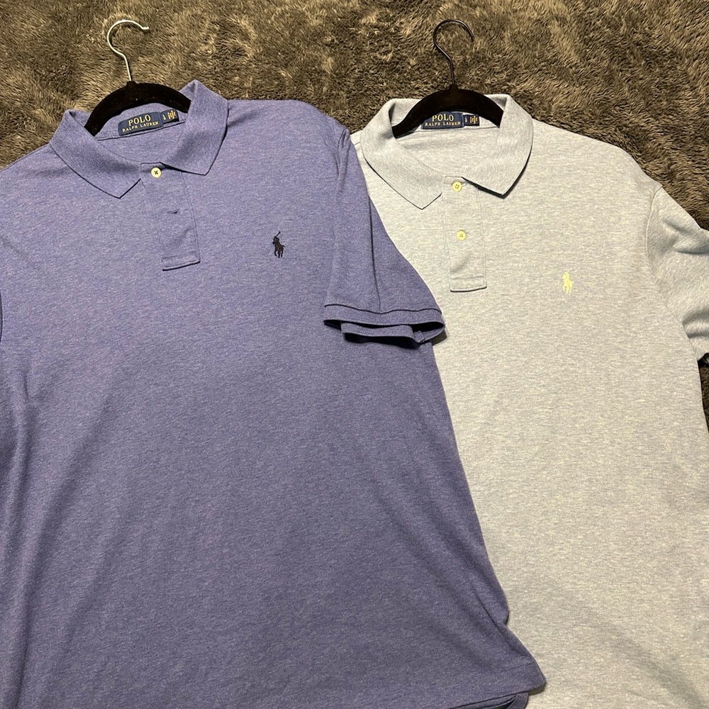 Ralph Lauren Polo Shirt Bundle Size Large
